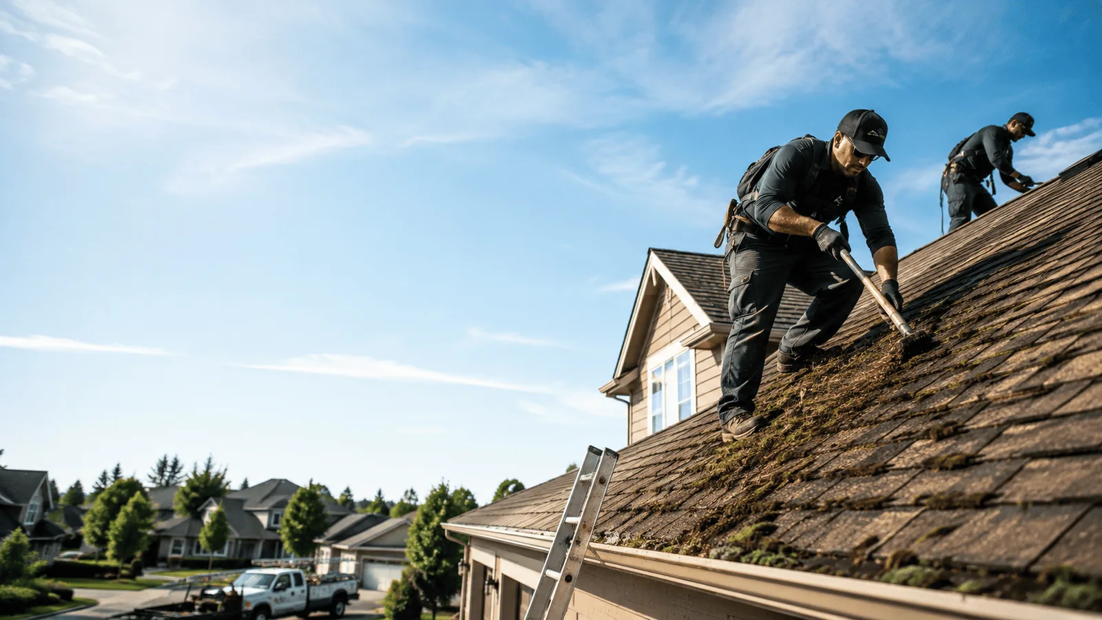 Roof Moss Removal in Delaware, NJ near me